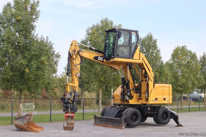 Radbagger Caterpillar M314 07A | ELEVATING GRAB | ROTOTILT | BSS | GR...