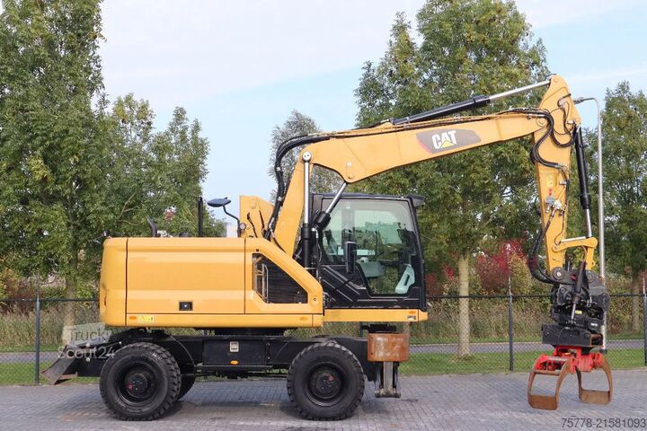 Radbagger Caterpillar M314 07A | ELEVATING GRAB | ROTOTILT | BSS | GR...