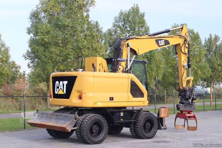 Radbagger Caterpillar M314 07A | ELEVATING GRAB | ROTOTILT | BSS | GR...