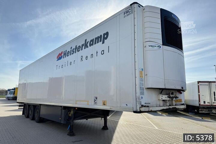 Chladírenská/mrazírenská přeprava Schmitz Cargobull SKO 24 / Disk brakes / Carrier Vector 1550 / Pa...