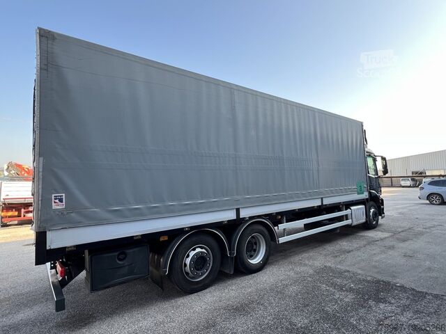 Camión plataforma con toldo Mercedes-Benz Antos 2532