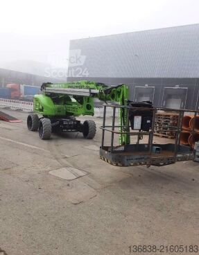 Съчленена телескопична платформа Niftylift HR 28 Bi-Energy Elektro-Diesel 28,00 m