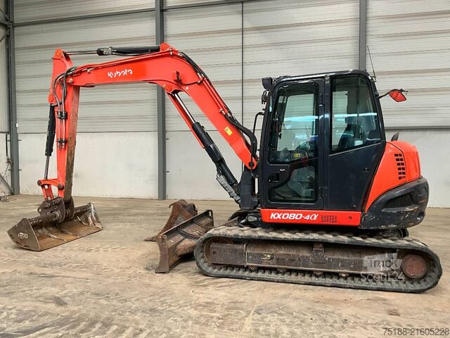 Midi багер Kubota KX 080-4 A