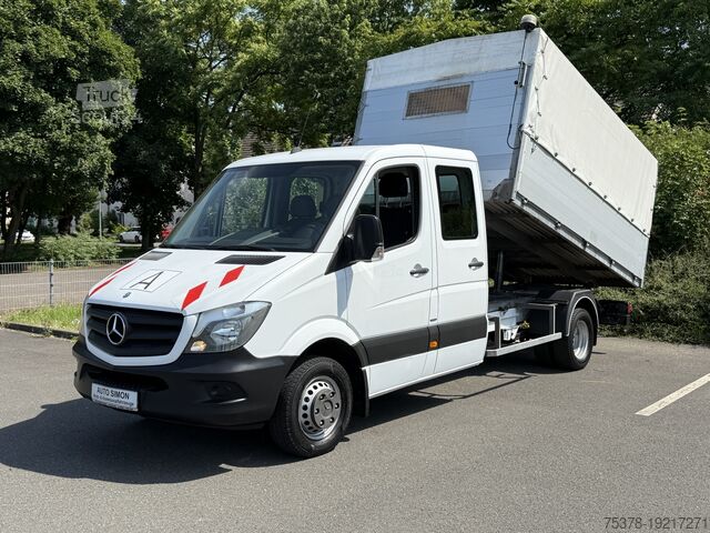 Transporter mit Kipper Mercedes-Benz Sprinter 516 CDI Kipper DoKa 1.Hand+Klim