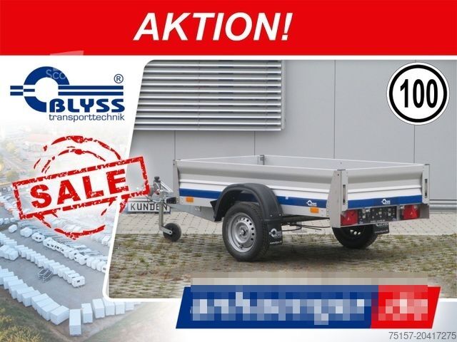PKW-Anhänger BLYSS AKTION ALUMINA XS2 PKW ANHÄNGER