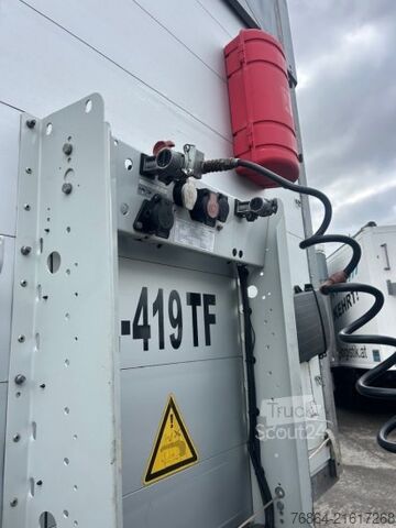 Open semitrailer with tarp SCHMITZ SCB S3T, VARIOS, LIFTACHSE, EDSCHA-VERDECK,