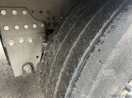 Open semitrailer with tarp SCHMITZ SCB S3T, VARIOS, LIFTACHSE, EDSCHA-VERDECK,