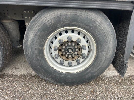 Open semitrailer with tarp SCHMITZ SCB S3T, VARIOS, LIFTACHSE, EDSCHA-VERDECK,