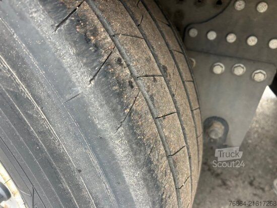 Open semitrailer with tarp SCHMITZ SCB S3T, VARIOS, LIFTACHSE, EDSCHA-VERDECK,