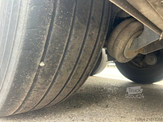 Open semitrailer with tarp SCHMITZ SCB S3T, VARIOS, LIFTACHSE, EDSCHA-VERDECK,