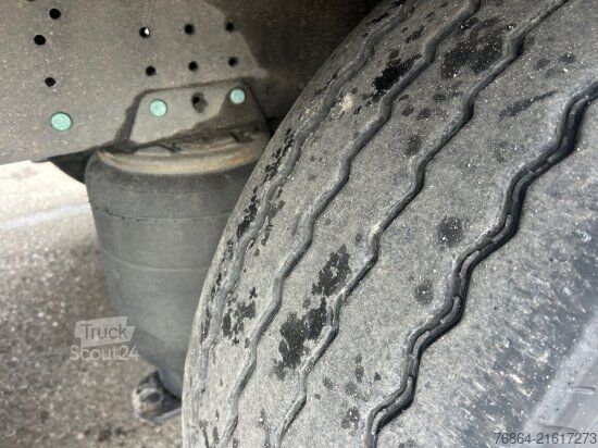 Open semitrailer with tarp SCHMITZ SCB S3T, VARIOS, LIFTACHSE, EDSCHA-VERDECK,