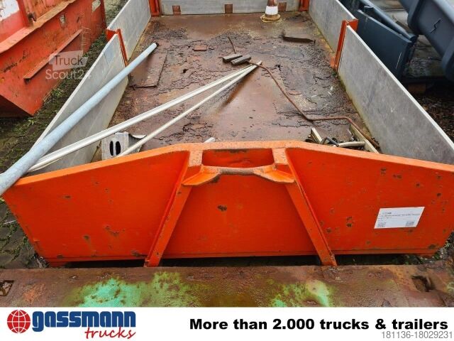 Kampós konténer City-Abrollcontainer mit Alu-Bordwänden ca. 5m³