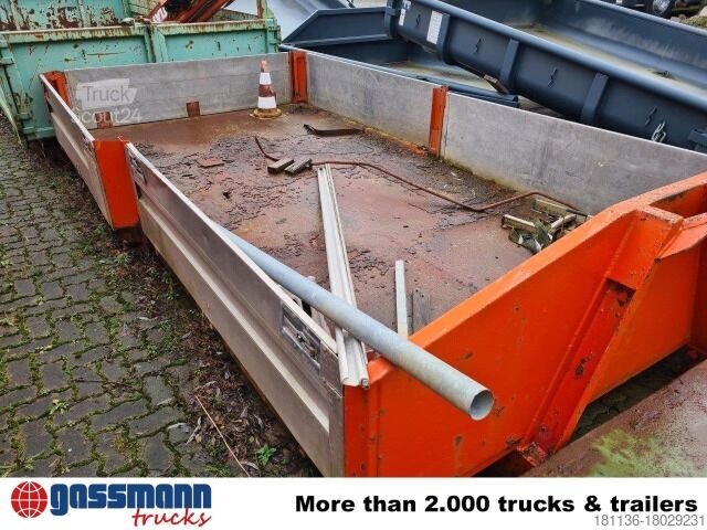 Kampós konténer City-Abrollcontainer mit Alu-Bordwänden ca. 5m³