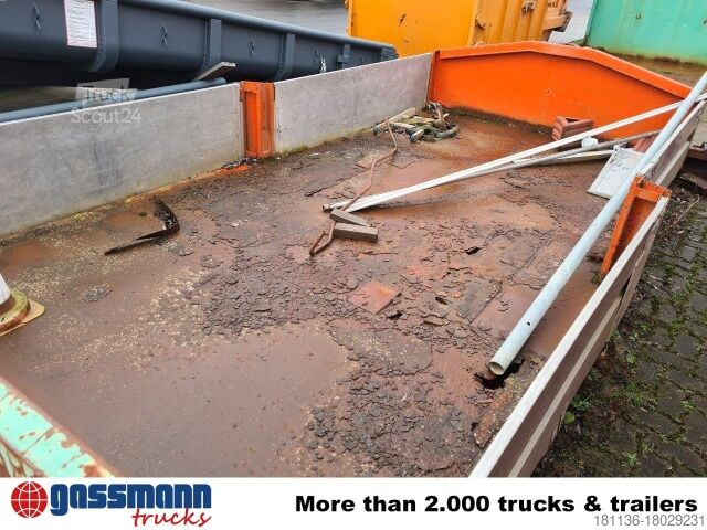 Kampós konténer City-Abrollcontainer mit Alu-Bordwänden ca. 5m³