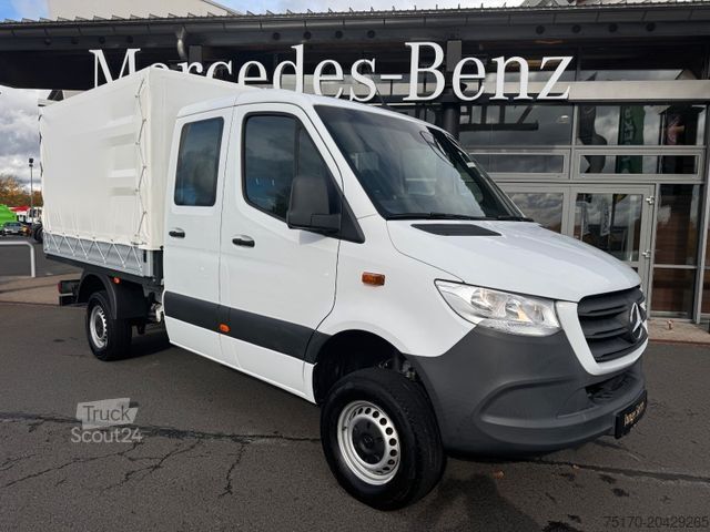 Dubă pick-up MERCEDES-BENZ Sprinter 314 CDI 4x4 DoKa 3665 Klima AHK