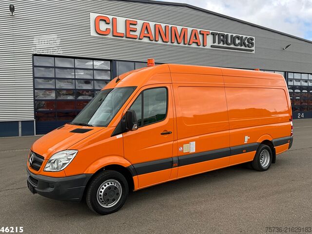 Zuigvoertuig Mercedes-Benz Sprinter 516 CD Camerawagen / Inspectie / Diagnose