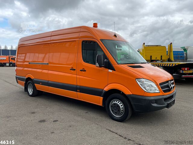 Zuigvoertuig Mercedes-Benz Sprinter 516 CD Camerawagen / Inspectie / Diagnose