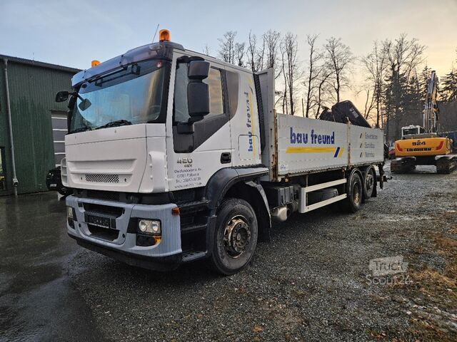 Kippiauto Iveco AT 260S42Y 7PS Kran+FUNK Hiab 166 E-4H