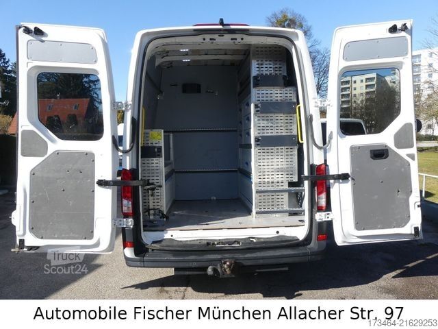 Yüksek tavanlı panelvan VW Crafter Kasten 35 L2H2 4M*Sortimo*AHK 3t*LED*