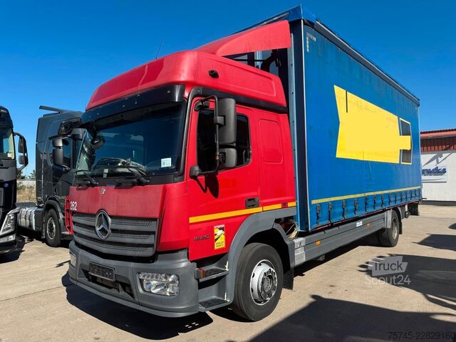 Avolavetta pressupeitolla MERCEDES-BENZ ATEGO 1530**HOCHDACH*2 X LIEGE*KLIMA*2,95 H