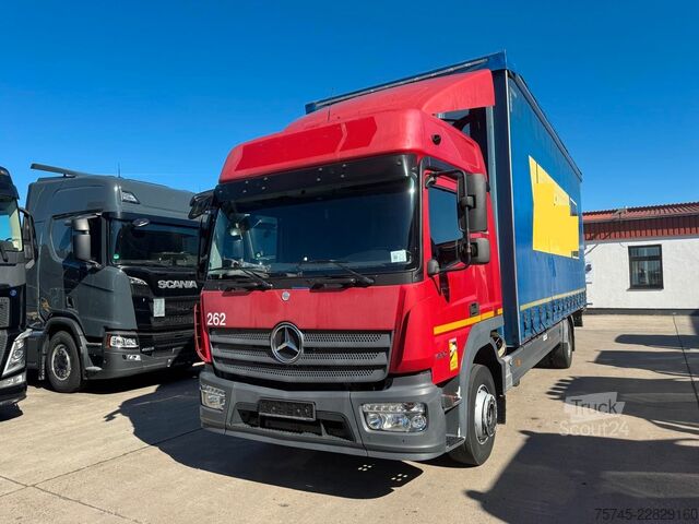 Avolavetta pressupeitolla MERCEDES-BENZ ATEGO 1530**HOCHDACH*2 X LIEGE*KLIMA*2,95 H