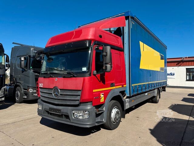 Avolavetta pressupeitolla MERCEDES-BENZ ATEGO 1530**HOCHDACH*2 X LIEGE*KLIMA*2,95 H