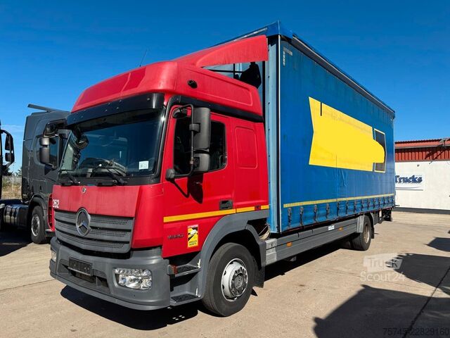 Avolavetta pressupeitolla MERCEDES-BENZ ATEGO 1530**HOCHDACH*2 X LIEGE*KLIMA*2,95 H