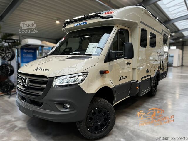 Halvintegreret autocamper EURAMOBIL Xtura XT 686 EF FAS 4xPakete AHK Diesel Heizung