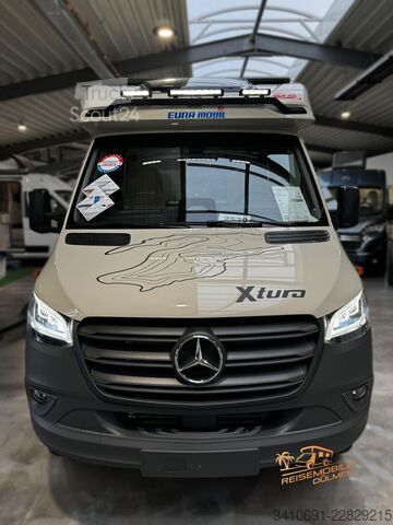 Halvintegreret autocamper EURAMOBIL Xtura XT 686 EF FAS 4xPakete AHK Diesel Heizung