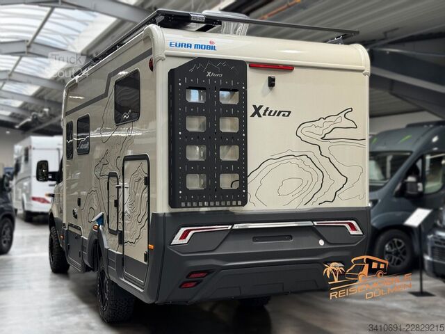 Halvintegreret autocamper EURAMOBIL Xtura XT 686 EF FAS 4xPakete AHK Diesel Heizung