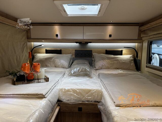 Halvintegreret autocamper EURAMOBIL Xtura XT 686 EF FAS 4xPakete AHK Diesel Heizung