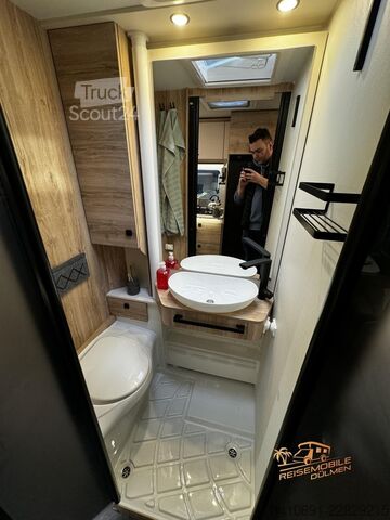 Halvintegreret autocamper EURAMOBIL Xtura XT 686 EF FAS 4xPakete AHK Diesel Heizung