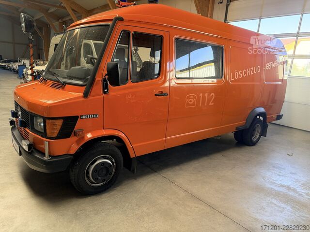 Aukštas mikroautobusas MERCEDES-BENZ 408 D T1 Bremer lang/hoch 1. Hand perfekt!