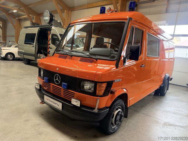 Aukštas mikroautobusas MERCEDES-BENZ 408 D T1 Bremer lang/hoch 1. Hand perfekt!