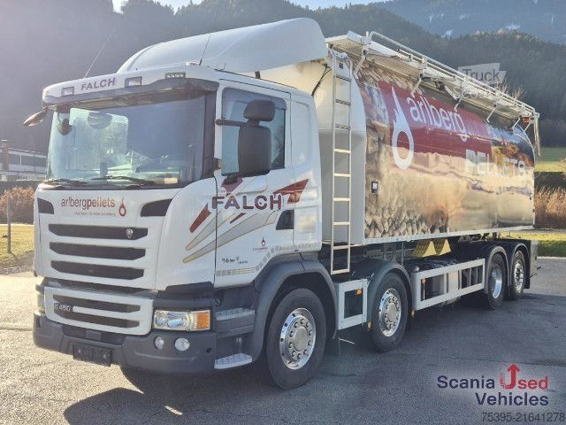 Camión silo Scania G 450 LB8x2*6MNB Pelletssilo!