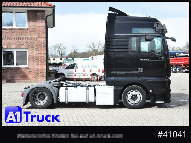 Véhicule tracteur volume MAN TGX 18,420, BLS, XXL, verstellbare Sattelplatte