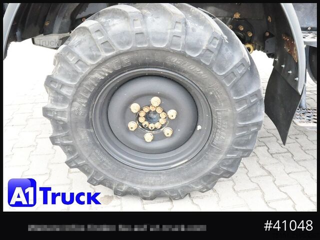 Бортовой грузовик UNIMOG U4000, 437/25 4x4, Pritsche, Doka, Allrad 6 Sitze,