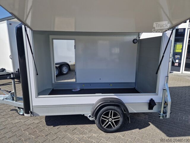 Koferis Cheval Liberté Roadster 300 mit Seitentür Seitenklappe Alufelgen Multi Koffer Sport Freizeit Event Werkstatt