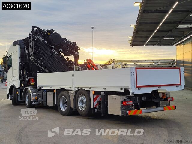 Nakládací plošina Volvo FH 460 8X2 UNUSED EFFER 1000 9S + 6S Crane + Fl...