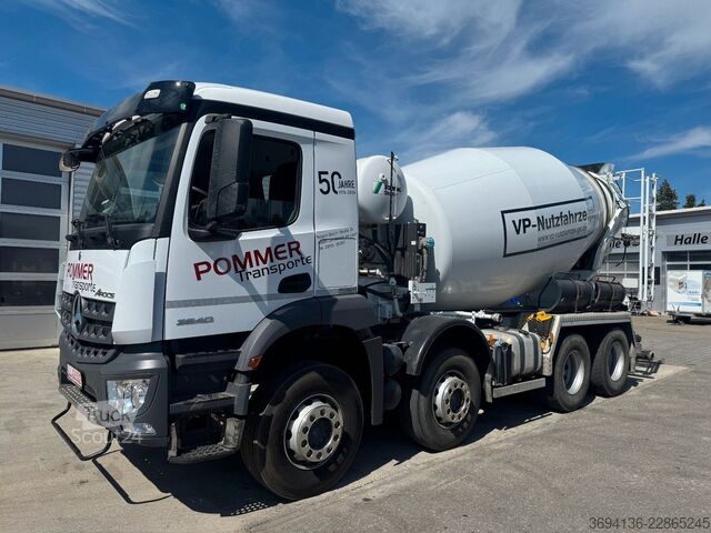 Автобетоносмеситель MERCEDES-BENZ Arocs3540 B 8x4 Stetter AM9FH
