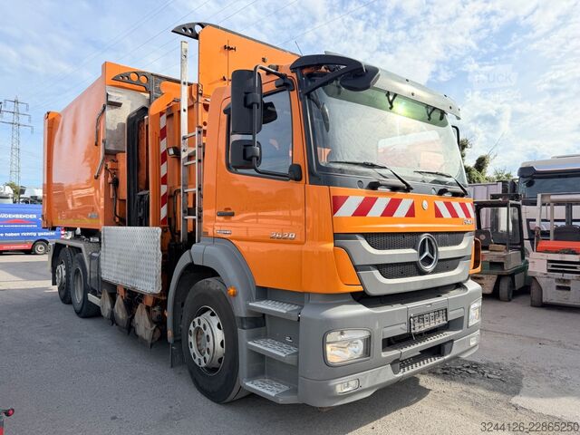 Jäteauto MERCEDES-BENZ Axor2629L Faun MSTS PACKER3/+Absetzbehälter/Eur5