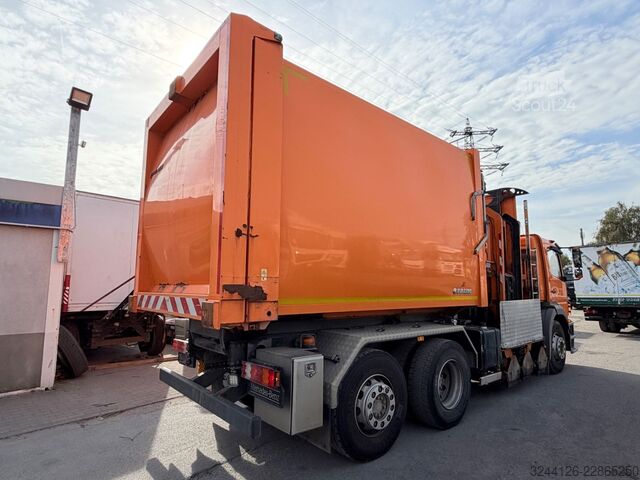 Jäteauto MERCEDES-BENZ Axor2629L Faun MSTS PACKER3/+Absetzbehälter/Eur5