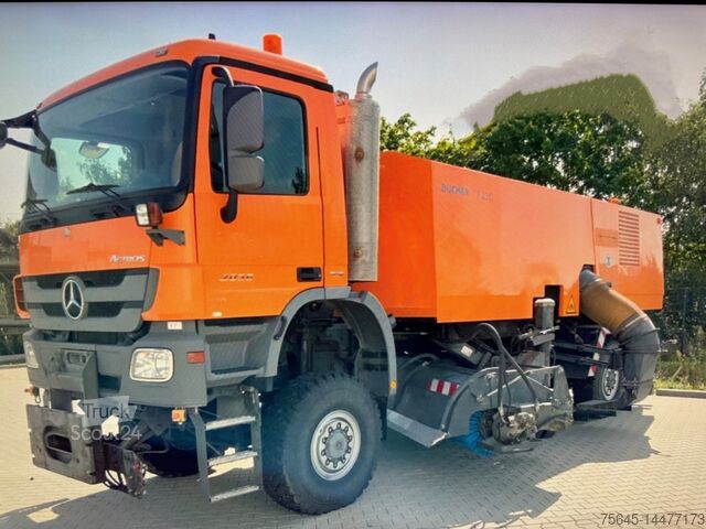 Speciale vrachtwagen Daimler Benz AK 2036 Actros  ,Kehrblasgerät Airport