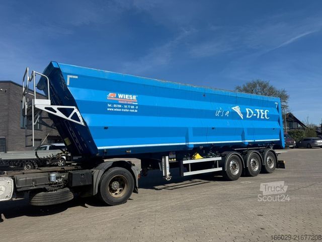 Kiperska poluprikolica D-TEC FL-3-S Stahl Kipper 57 m³