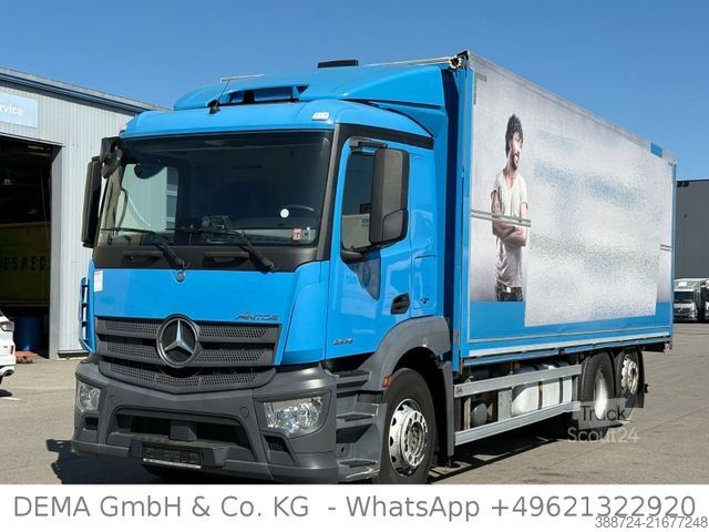 LKW mit Pritsche & Plane MERCEDES-BENZ Antos2536*E6c*AHK*Lenk+Lift*Schwenkwand-L*Klima