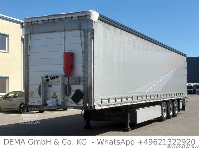 Odprta polprikolica s ponjavo SCHMITZ CARGOBULL SCB*S3T*Lift*Edscha*XLZertifikat*TÜV*Alu*