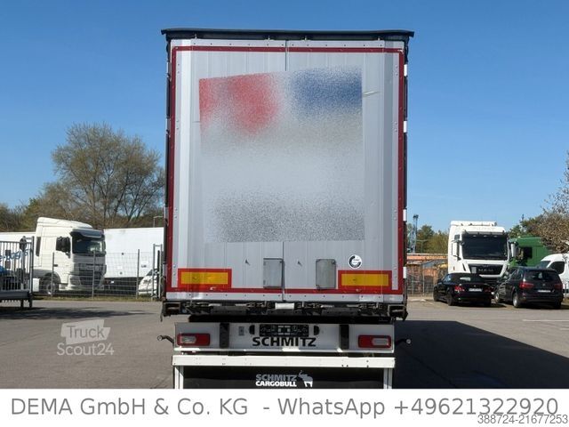 Odprta polprikolica s ponjavo SCHMITZ CARGOBULL SCB*S3T*Lift*Edscha*XLZertifikat*TÜV*Alu*