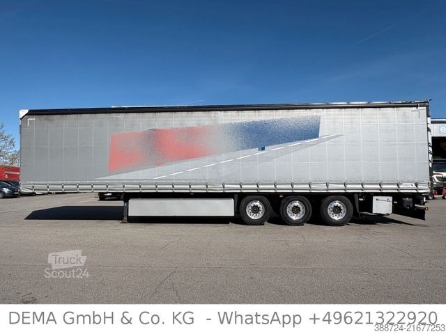 Odprta polprikolica s ponjavo SCHMITZ CARGOBULL SCB*S3T*Lift*Edscha*XLZertifikat*TÜV*Alu*