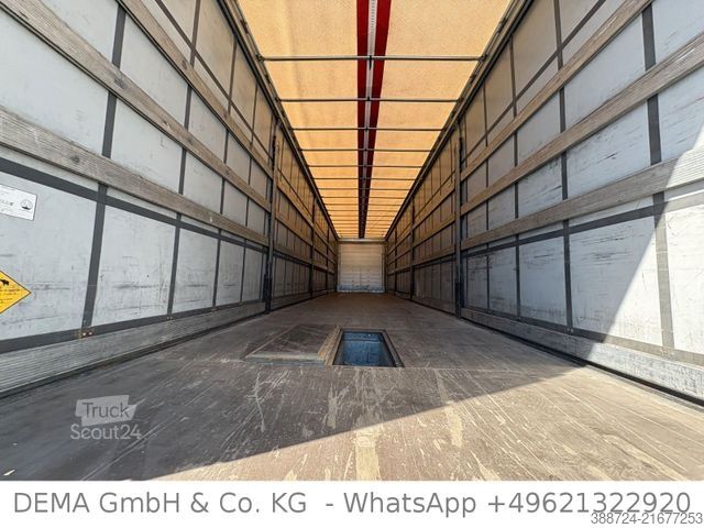 Odprta polprikolica s ponjavo SCHMITZ CARGOBULL SCB*S3T*Lift*Edscha*XLZertifikat*TÜV*Alu*