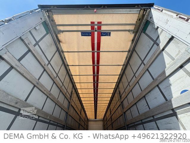 Odprta polprikolica s ponjavo SCHMITZ CARGOBULL SCB*S3T*Lift*Edscha*XLZertifikat*TÜV*Alu*